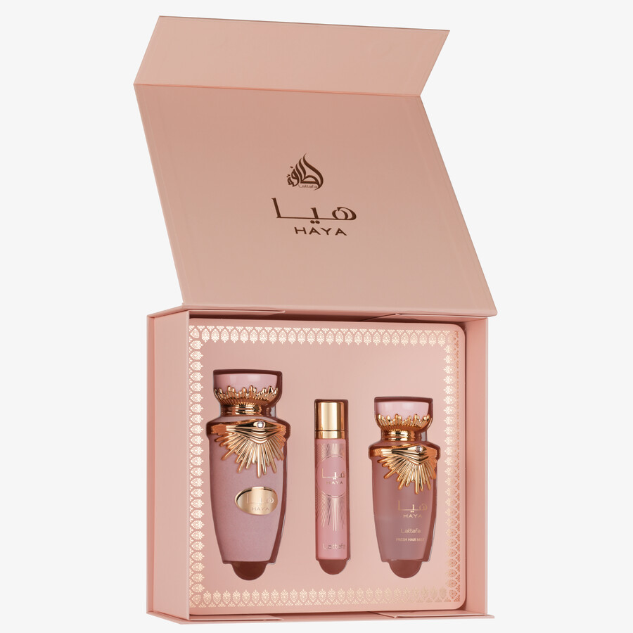 set regalo haya 3 pezzi