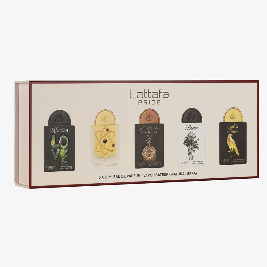 lattafa pride confezione regalo 5x20ml