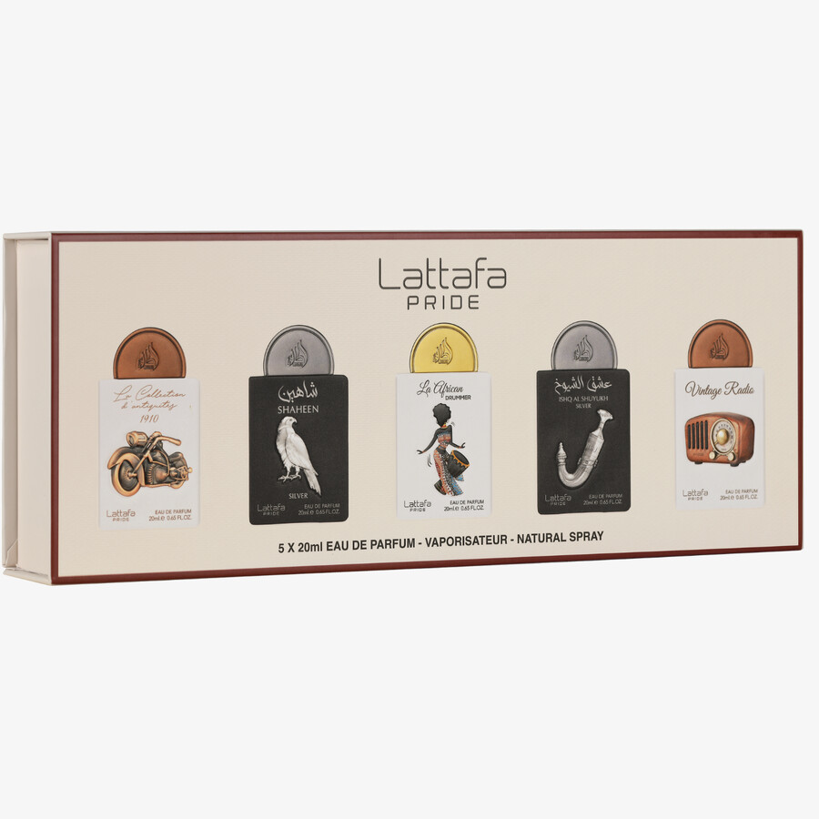lattafa pride confezione regalo 5x20ml