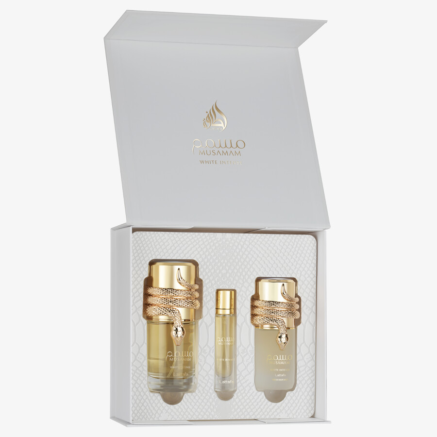 musamam white intense set regalo 3 pezzi